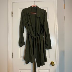 Army Green Long Wrap